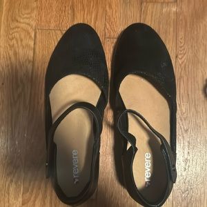 4.3  29
Revere Black Lizard Osaka Mary Jane - Comfort Dress Shoes size 38
